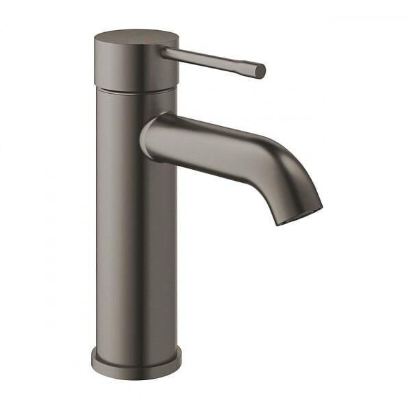 GROHE - Grohe Essence Mitigeur monocommande taille S avec cartouche en céramique, Hard graphite brossé (24172AL1) - large