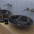 SWISS AQUA TECHNOLOGIES - Swiss Aqua Technologies Aurum mitigeur lavabo encastré à levier avec corps d'encastrement, chrome brillant (SATBAUR101CR) - vignette