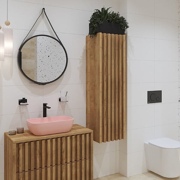 SWISS AQUA TECHNOLOGIES - Swiss Aqua Technologies Mood mitigeur lavabo XL avec levier sans tirette, G3/8, Noir mat (SATBSMOOD285C) - large