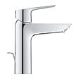 GROHE - Mitigeur lavabo START QuickFix GROHE 23455002 bec droit - taille M - chrome - vignette
