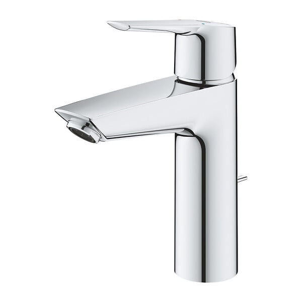 GROHE - Mitigeur lavabo START QuickFix GROHE 23455002 bec droit - taille M - chrome - large