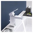 GROHE - Grohe Eurocube - Lot de 2 mitigeurs monocommande 1/2" LavaboTaille M (23445000-DUO) - vignette
