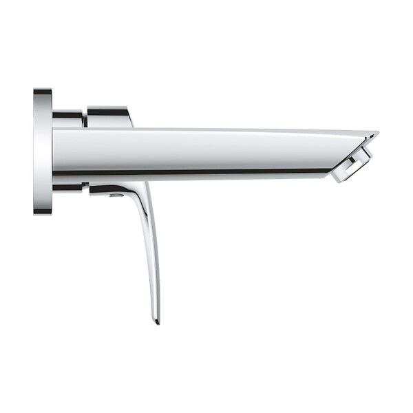 GROHE - EUROSMART Mitigeur Monocommande de lavabo, Fixation murale,   2 trous, Chrome(29337003) - large