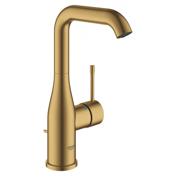 GROHE - Grohe Essence Mitigeur monocommande Lavabo  Taille L, Cool Sunrise brossé (32628GN1) - large