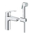 GROHE - Grohe Eurosmart Mitigeur de douche monocommande taille S, avec douchette, Chrome (23124003) - vignette