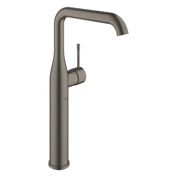 GROHE - Grohe Essence Mitigeur monocommande taille XL, avec cartouche en céramique, Hard Graphite brossé (G-24170AL1) - large