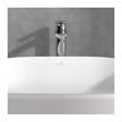 VILLEROY & BOCH - Villeroy & Boch O.Novo Mitigeur monocommande de Lavabo, Surélevé, Avec vidage,  Chrome (TVW10410511061) - vignette
