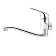 SIKO - Siko S-Line Pro 100 mitigeur de lavabo mural 100 mm, chrome (SIKOBSLPRO26110) - vignette