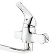 SIKO - Siko S-Line Pro 100 mitigeur de lavabo mural 100 mm, chrome (SIKOBSLPRO26110) - vignette