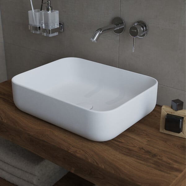 KLUDI - Kludi BOZZ Kit Mitigeur lavabo mural 2 trous à encastrer, Chrome + Corps à encastrer pour mitigeur de lavabo 2 trous (382440576-C) - large