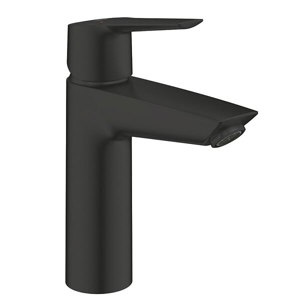 GROHE - Grohe START mitigeur monocommande lavabo taille M, sans tirette, noir mat (G-237462432) - large