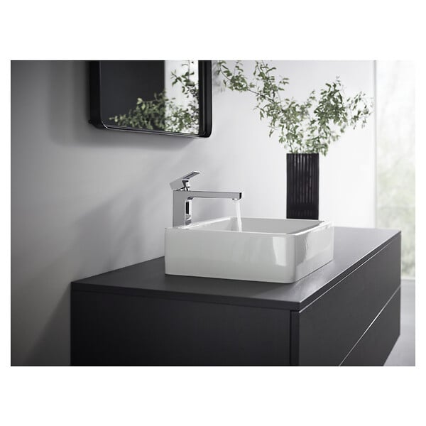HANSGROHE - Hansgrohe Vernis Shape Mitigeur de lavabo ComfortZone 190 avec cartouche céramique, Chrome (71591000) - large