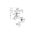 GROHE - Grohe Eurosmart Mitigeur monocommande taille M, avec cartouche en céramique, Chrome (G-23976003) - vignette