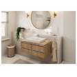 HANSGROHE - Vernis Blend Mitigeur de lavabo, avec cartouche en céramique, sans tirette ni vidage, Chrome (71558000) - vignette
