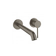 GROHE - Grohe Essence Set mitigeur Mitigeur monocommande 2 trous lavabo Taille L Hard Graphite brossé + Corps encastré (19967AL1-SET) - vignette