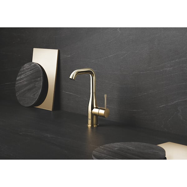 GROHE - Grohe Essence Mitigeur monocommande Lavabo  Taille L, Cool Sunrise (32628GL1) - large