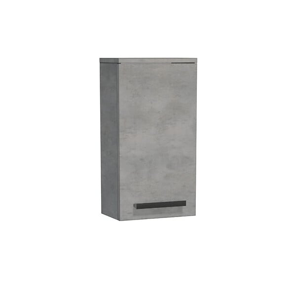 NATUREL - Naturel Meuble de salle de bain bas Naturel Cube Way 32,5x63x20 cm béton (CUBE2H32BE) - large