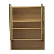 NATUREL - Lucca Armoire de toilette assemblée 60x75 cm, stratifié, 4 étagères, miroir, couleur chêne (LUCCA60CABD) - vignette