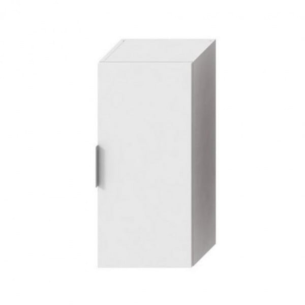 JIKA (GROUPE ROCA) - Armoire de salle de bain suspendue 34,5 x 25 x 75 cm, blanc brillant, Jika Cube (5371.1.176.300.1) - large