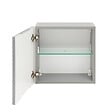 NATUREL - Meuble de salle de bain Savona 40,2x39,6x21,7 cm gris mat (SAVONAH40GM) - vignette