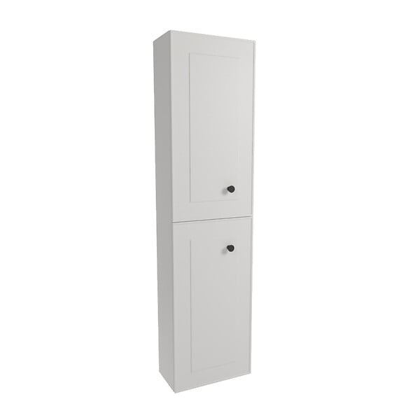 NATUREL - Meuble de salle de bain haut Naturel Forli 40x157x20 cm blanc (FORLIV40BI) - large