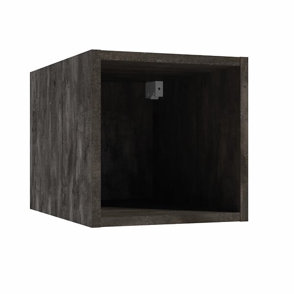NATUREL - Etagère Naturel Stilla 30x30x44 cm noir (STILLAA03009) - large