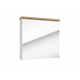 NATUREL - Naturel Armoire avec miroir Stilla 60x60 cm blanc (STILLAE06016) - vignette