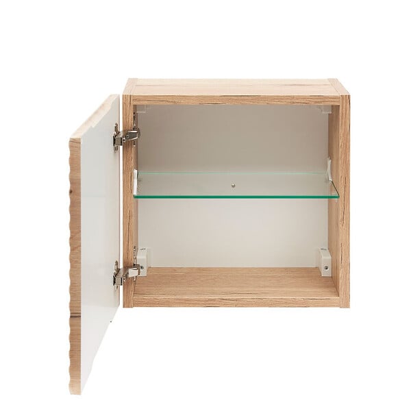 NATUREL - Meuble de salle de bain Savona 40,2x39,6x21,7 cm chêne halifax mat (SAVONAH40DH) - large