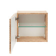 NATUREL - Meuble de salle de bain Savona 40,2x39,6x21,7 cm chêne halifax mat (SAVONAH40DH) - vignette