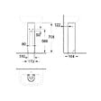 GROHE - Bau Ceramic Colonne, blanc alpin (39425000) - vignette