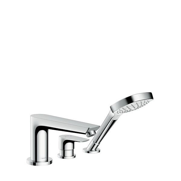 HANSGROHE - Talis E Set de finition mitigeur 3 trous pour montage sur bord de baignoire (71730000) - large