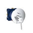 GROHE - Grohe Concetto Mitigeur mécanique encastrable 2 sorties avec inverseur + Corps d'encastrement, Chrome (24054-SET) - vignette