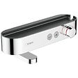 HANSGROHE - Hansgrohe ShowerTablet Select Set Mitigeur Thermostatique douche/bain + Douchette 105mm 3 jets + Flexible douche 160cm + Support mural - vignette