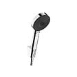 HANSGROHE - Hansgrohe ShowerTablet Select Set Mitigeur Thermostatique douche/bain + Douchette 105mm 3 jets + Flexible douche 160cm + Support mural - vignette