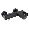 SWISS AQUA TECHNOLOGIES - Swiss Aqua Technologies by Paffoni B-Way Set mitigeur bain/douche mécanique Douchette 1 jet Flexible 1,5m Noir mat SATBSBW222-SET2 - vignette