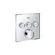 GROHE - Grohe Grohtherm SmartControl Set de douche tout en 1 avec douche de tête 31cm + Douchette 1 jet, Chrome (34712000-310STICK) - vignette