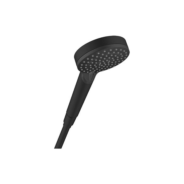 HANSGROHE - Hansgrohe Vernis Shape Set de douche tout en 1 avec Douche de tête 230 + Douchette à main 2 jets, Noir mat - large