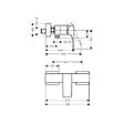 HANSGROHE - Metropol Mitigeur douche, Blanc mat (32560700) - vignette