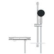 GROHE - Precision Feel Set de douche avec mitigeur thermostatique + Douchette 3 jets + Barre 60 cm, chrome (G34791001) - vignette