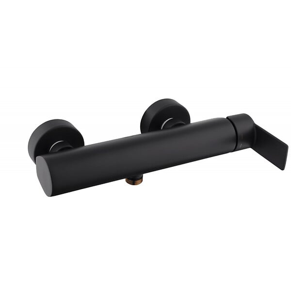 SWISS AQUA TECHNOLOGIES - Swiss Aqua Technologies by Paffoni B-Way Mitigeur de douche avec levier, Noir mat (SATBSBW268) - large