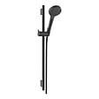 HANSGROHE - Hansgrohe Vernis Blend Set de douche avec mitigeur + Douchette à main 2 jets + Barre de douche 65 cm, Noir mat (71640670-Vernis) - vignette