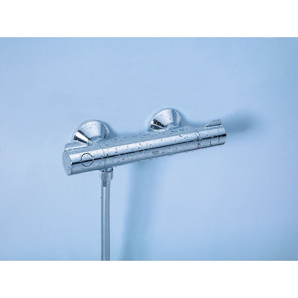 GROHE - Mitigeur de douche thermostatique GROHTHERM 800 1/2" GROHE 34558000 - chromé - large