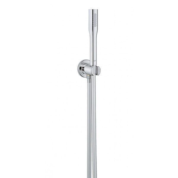 GROHE - Grohtherm Set de douche encastré avec mitigeur thermostatique, douche de tête XXL 250 et douchette, Chrome (34727000-XXL2) - large