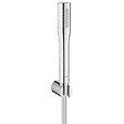 GROHE - Grohe Set bain/douche Mitigeur mécanique Essence + Douchette stick 1 jet Euphoria Cosmopolitan, Chrome (33624001-Euphoria) - vignette