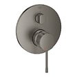 GROHE - Grohe Essence mitigeur monocommande 3 sorties avec inverseur, gris foncé brossé (G24092AL1) - vignette