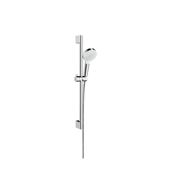 HANSGROHE - Hansgrohe Ecostat Comfort Pack Mitigeur thermostatique douche + Set de douche Crometta Vario avec douchette 2 jets - large