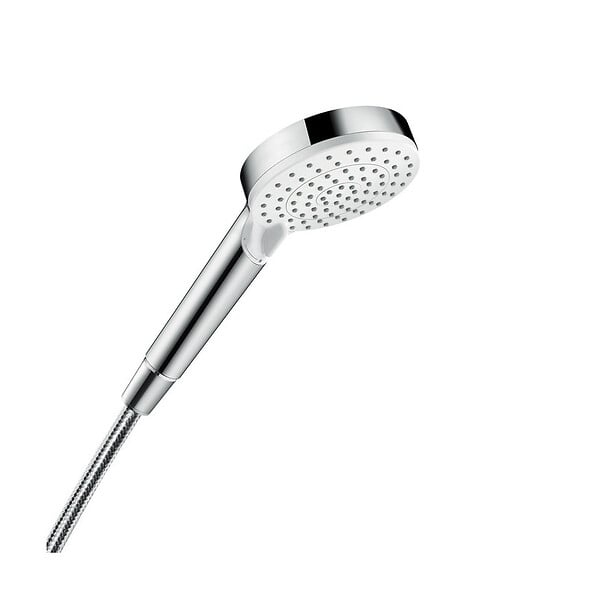 HANSGROHE - Hansgrohe Ecostat Comfort Pack Mitigeur thermostatique douche + Set de douche Crometta Vario avec douchette 2 jets - large