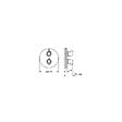 GROHE - GROTHERM SPECIAL NEW - Façade pour mitigeur thermostatique (29095000) - vignette