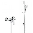 HANSGROHE - Hansgrohe Pack Focus Mitigeur douche + Set de douche Crometta Vario (31960000-CROMETTA) - vignette