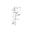 HANSGROHE - Hansgrohe Pack Focus Mitigeur douche + Set de douche Crometta Vario (31960000-CROMETTA) - vignette
